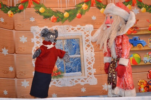 Зимняя сказка кукольный спектакль